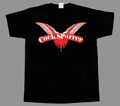 Buy Cock Sparrer Classic Wings Logo Punk Rock Oi Street Punk New Black T-shirt 345xl • 19.19£