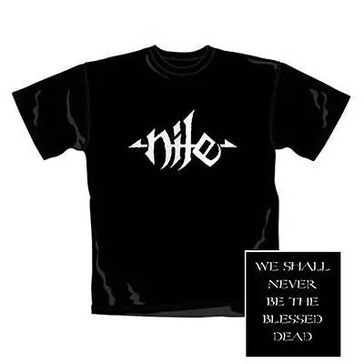 Buy NILE - Blessed Dead Logo - T-Shirt - Größe Size XL - Neu • 18.99£