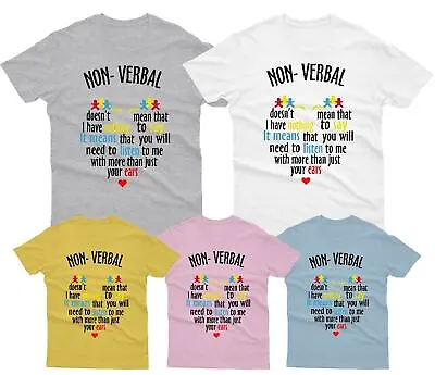 Buy Autism Awareness Day Promoting Love And Acceptance T-Shirt #V #AD10 • 6.99£
