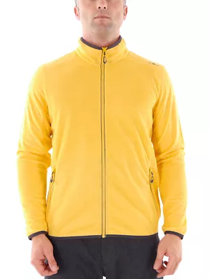 Buy CMP Fleece Jacket Between-Seasons Function Orange Collar Breathable • 42.47£