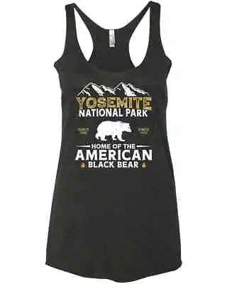 Buy Yosemite National Park Home Of The American Black Bear California Gift Racer Tan • 26.45£