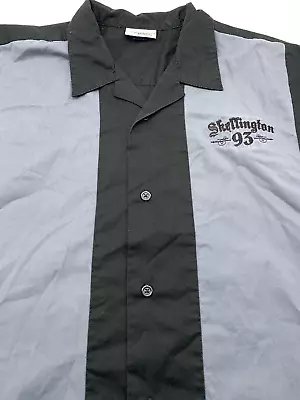 Buy Jack Skellington 93 Bowling Shirt Nightmare Before Christmas Disney Large • 45.02£