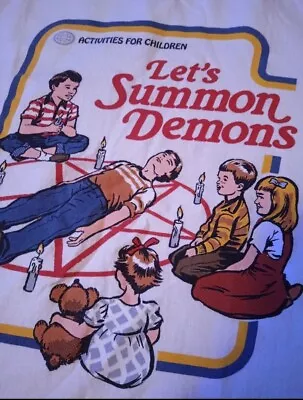 Buy Let's Summon Demons T Shirt • Women's Medium • 9/10 Condition • 17.95£