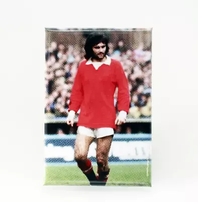 Buy United Legend George Best Kit Fridge Magnet • 5.99£