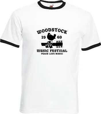 Buy Woodstock 69 T-shirt, Rock, Folk, Peace, Love, Music Festival, All Sizes, • 10.15£