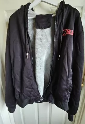 Buy Men’s Nintendo Zelda Hooded Fleece Jacket Coat Size XL (Read Description) • 25£