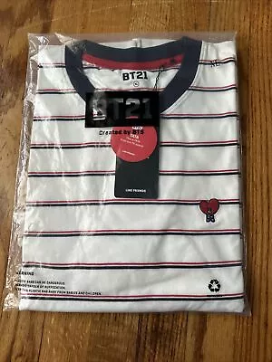 Buy BRAND NEW WITH TAGS BT21 Line Friends BTS Tata T-Shirt (Asian) Size XL Unisex • 38.61£