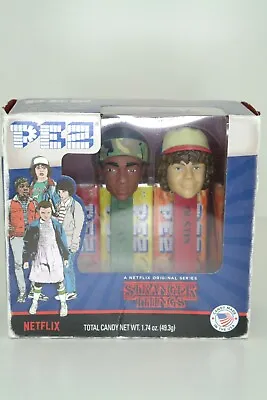Buy Stranger Things PEZ - Sealed Box - Lucas And Dustin - Official Merch Movie Promo • 14.20£