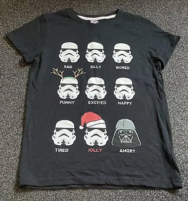 Buy Next Boys Star Wars Christmas T-Shirt Age 10 Years (Worn Once) • 9£