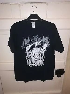 Buy Nunslaughter Netherlands Deathfest III Festival T-shirt Size Medium Death Metal • 54.99£