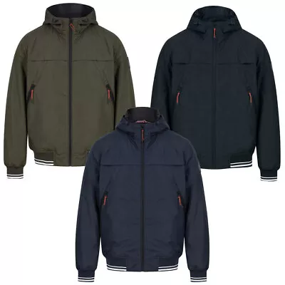 Buy Tokyo Laundry Windbreaker Jacket Men's Hooded Padded Casual Coat Anorak Full Zip • 35.99£
