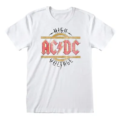 Buy Official AC/DC Vintag High Voltage T-Shirt • 17£