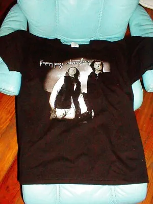 Buy JIMMY PAGE ROBERT PLANT 1995 No Quarter Tee Shirt X-Large T-Shirt Excellent • 52.16£