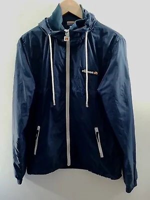 Buy Ellesse Lightweight Windbreaker Thin Jacket Mens Size Medium • 20£