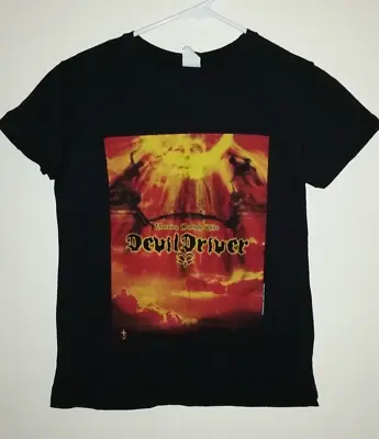 Buy  Devil Driver   Burning Daylight Tour  Ladies Sz M Black Shirt   D028 • 96.50£