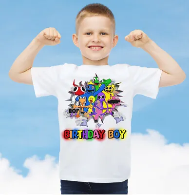 Buy Roblox Rainbow Friends Theme Birthday Family T Shirts Kids And Adults Sizes • 9.50£