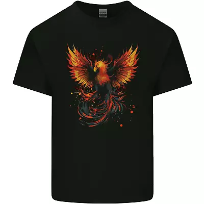 Buy A Phoenix Rising From The Flames Fantasy Kids T-Shirt Childrens • 7.99£