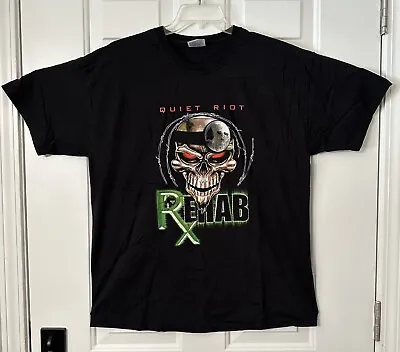 Buy Quiet Riot 2006  Rehab  XL Black Shirt  HRKB047 • 201.07£