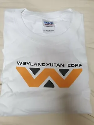 Buy Weyland Yutani Alien Aliens Tshirt 80s Sci Fi Ridley Scott Jim Cameron • 5.99£