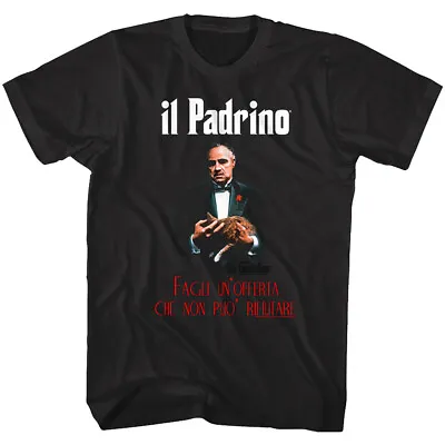 Buy Godfather Padrino Don Corleone Mens T Shirt Offer You Can't Refuse Italia Brando • 28.82£