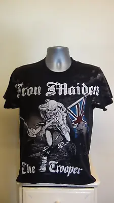 Buy Iron Maiden The Trooper Black T Shirt Small • 9.99£