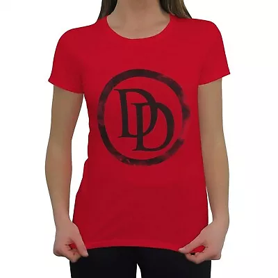 Buy Daredevil Symbol Red Women's T-Shirt Red • 14.17£