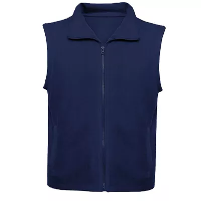Buy Mens Microfleece Gilet Bodywarmer Sleeveless Fleece Jacket Vest Body Warmer • 10.97£