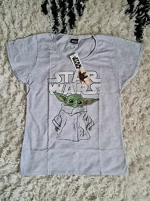 Buy Adults Star Wars Yoda T-shirt New • 6.49£