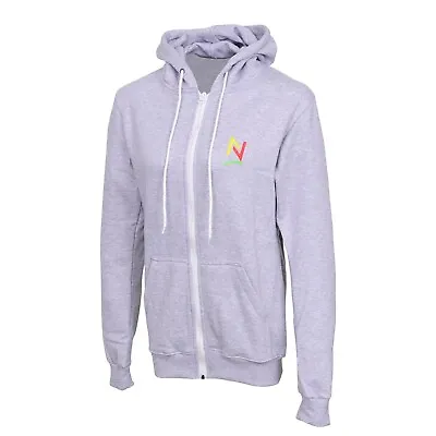Buy Ladies Women Plain Coloured Hoodie Zip Up Fleece Hooded Sweatshirt Jacket Tops • 9.99£