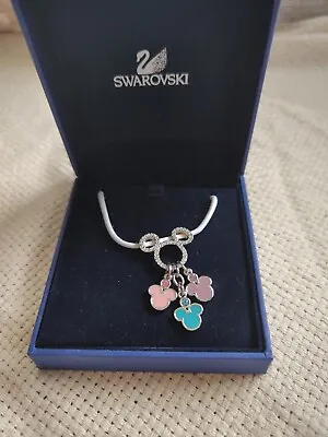 Buy Disney Swarovski Necklace Mickey Mouse Logo • 20£