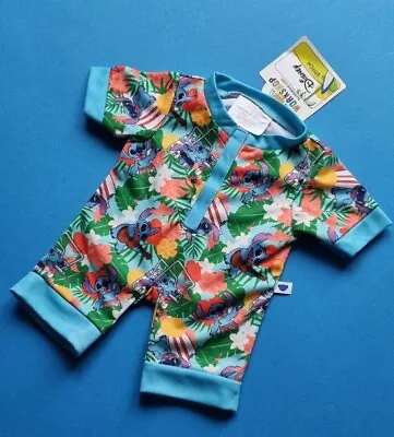 Buy BUILD A BEAR Disney Stitch SLEEPER PJ'S OUTFIT CLOTHES BNWT  • 18.99£