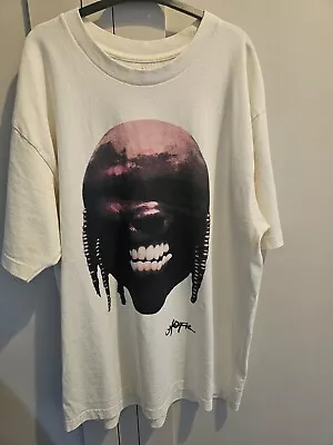 Buy New Without Tags Travis Scott Utopia T Shirt Medium Off White • 35£