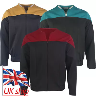 Buy For DSN Commander Red Uniform DSN Voyager Starfleet Gold Blue Jacket • 34.50£