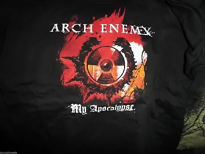 Buy ARCH ENEMY - My Apocalypse Tour T-Shirt ~Never Worn~ XL • 33.14£