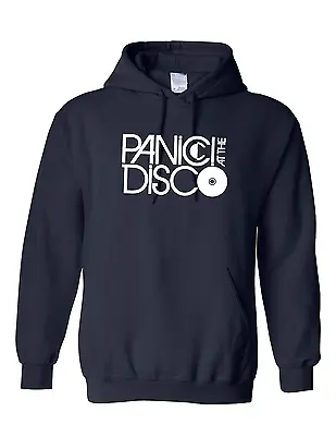 Buy PANIC! AT THE DISCO Inspired Rock Band  LOGO  Unisex Hoodies Jumper Hooded Top • 14.99£