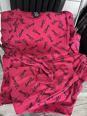 Buy Primark Pink Disney Pyjamas Size S Fleece • 0.99£