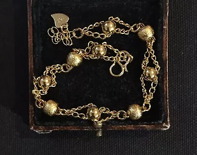Buy Vintage Style Jewellery 18K Gold Plated Bracelet • 9.99£