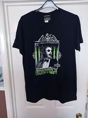 Buy BeetleJuice Movie T Shirt New With Tag Michael Keaton Official Large L • 3£