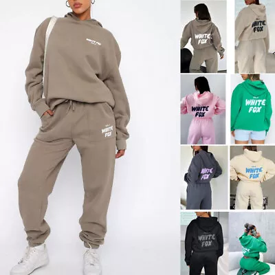 Buy White Fox Boutique Hoodie Sweatshirt Women‘s Pullover Hoodies Tracksuit One Set • 24.84£