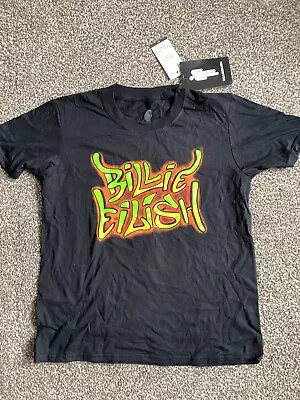 Buy Girls Billie Eilish T- Shirt Age 12-13 (New Look) With Free Stickers • 9.50£