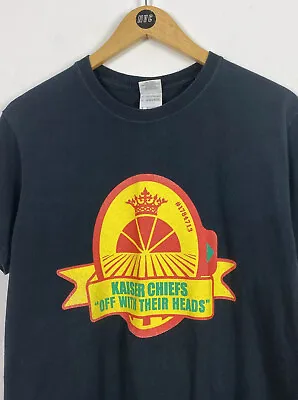 Buy Kaiser Chiefs Tour T’shirt / Small / Off With Their Heads / 2009 / • 9£