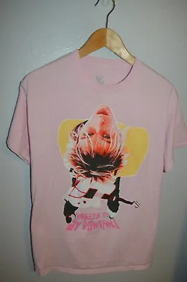 Buy MACHINE GUN KELLY Tickets To My Downfall 2021 MGK Tour Small Pink T-Shirt • 37.89£
