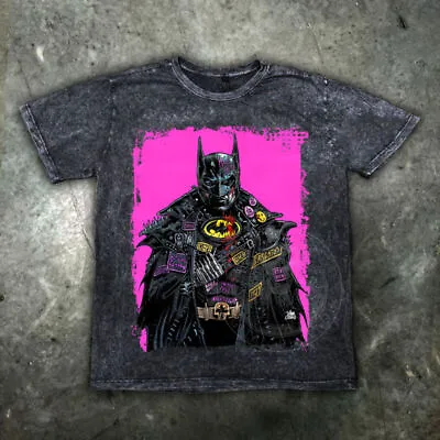 Buy Batman 89' Michael Keaton Mens T Shirt Halloween Arkham Gotham Joker Quinn • 23.99£