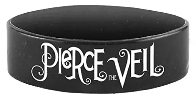 Buy PIERCE THE VEIL  Logo Rubber Wristband • 5.99£