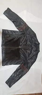 Buy Bull&berry Mens Black Leather Jacket Xxxl • 150£