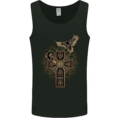 Buy Odins Celtic Raven Viking Thor Ragnar Norse Mens Vest Tank Top • 8.99£