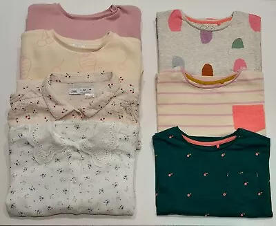 Buy Zara & Next X7 Girls Tops T-Shirt Sweatshirt Bundle 4-5 Yrs BNWOT /Pristine Used • 10£