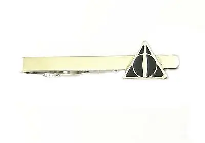 Buy HP Deathly Hallows Fashion Novelty Tie Clip Movie Film With Gift Box • 11.55£