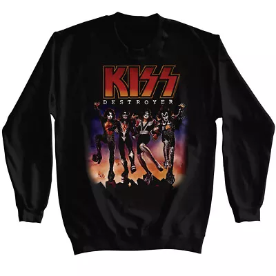 Buy Kiss Destroyer Album Cover Men's Sweat T Shirt Metal Music Band Merch • 58.43£