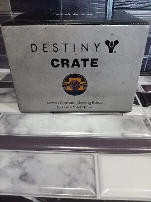 Buy Destiny Loot Crate Merch Exclusive Rare- Neszus Failsafe Nesting Bowls New Open • 48.26£